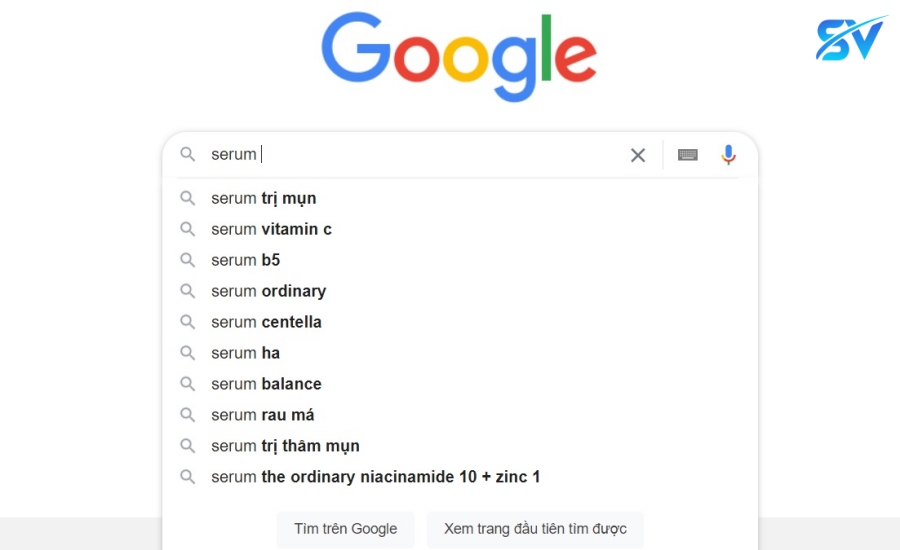 Tìm LSI keyword bằng google suggest